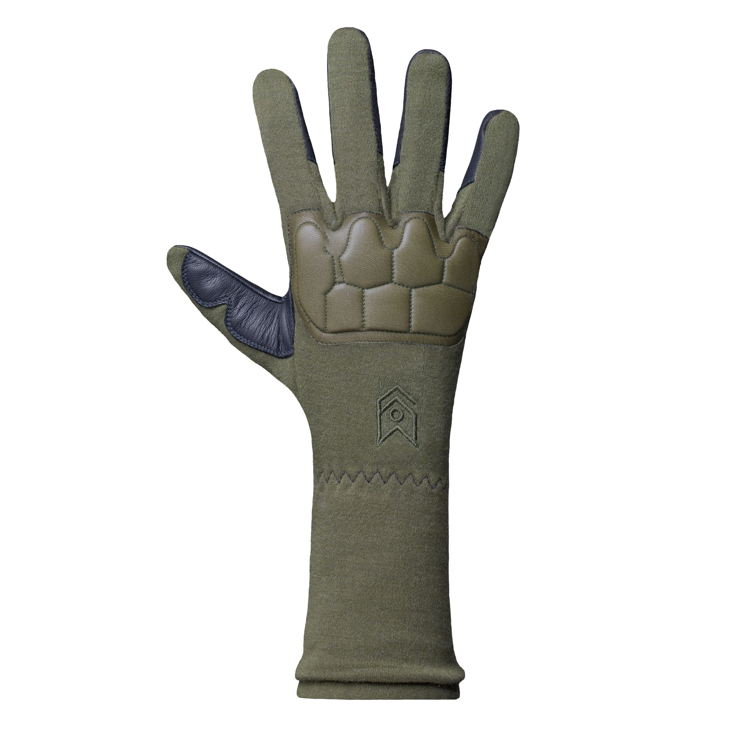 MoG Assault flame retardant tactical glove Green