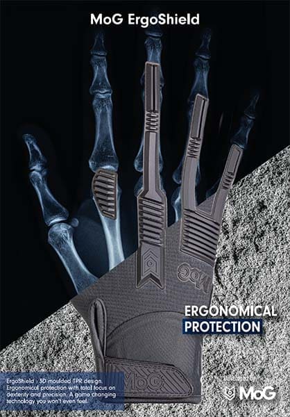 MoG ergoshield fabric for tactical gloves